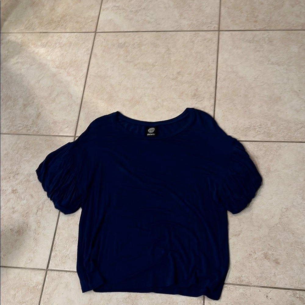 Women's Navy Blue Top